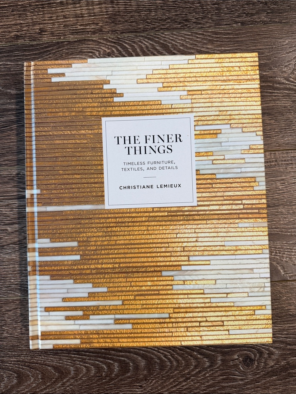 “The Finer Things” Coffee Table Book